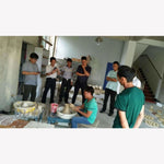 Artisan Wood-fired Earth Tone Teacup Tea Bowl