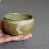 Artisan Wood-fired Earth Tone Teacup Tea Bowl