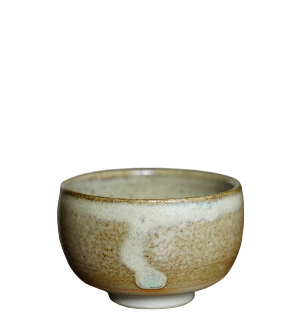 Artisan Wood-fired Earth Tone Teacup Tea Bowl