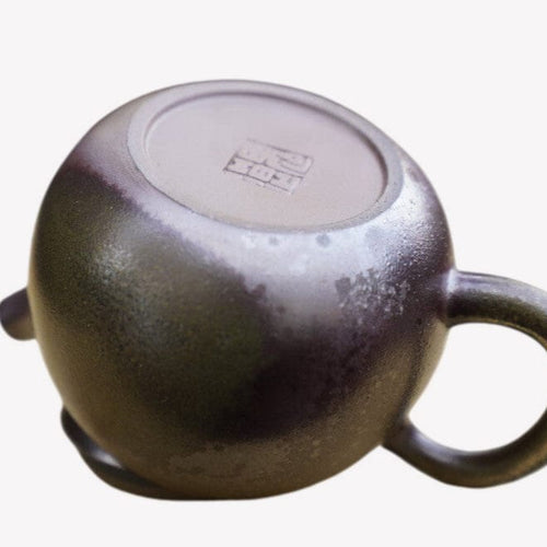Artisan Wood-Fired Jianshui Purple Clay Lang Gui Dragon Egg Teapot