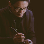 Artisan Yixing Zisha Purple Clay Teapot Big Wheel Bead Plum and Bamboo