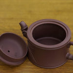 Artisan Yixing Zisha Purple Clay Teapot- Bamboo