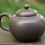Artisan Yixing Zisha Purple Clay Teapot Fruit Garden