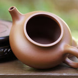 Artisan Yixing Zisha Purple Clay Teapot Zhu Ni Rong Tian