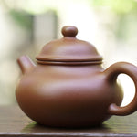 Artisan Yixing Zisha Purple Clay Teapot Zhu Ni Rong Tian