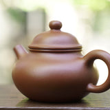 Artisan Yixing Zisha Purple Clay Teapot Zhu Ni Rong Tian