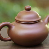 Artisan Yixing Zisha Purple Clay Teapot Zhu Ni Rong Tian