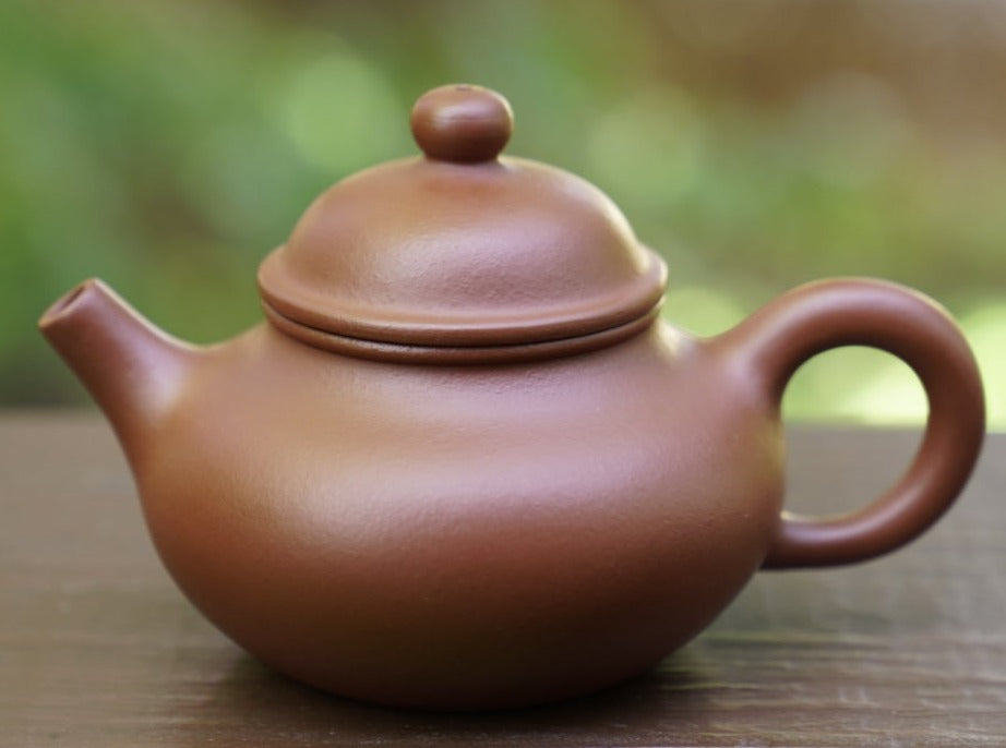 Artisan Yixing Zisha Purple Clay Teapot Zhu Ni Rong Tian