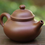 Artisan Yixing Zisha Purple Clay Teapot Zhu Ni Rong Tian