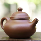 Artisan Yixing Zisha Purple Clay Teapot Zhu Ni Rong Tian