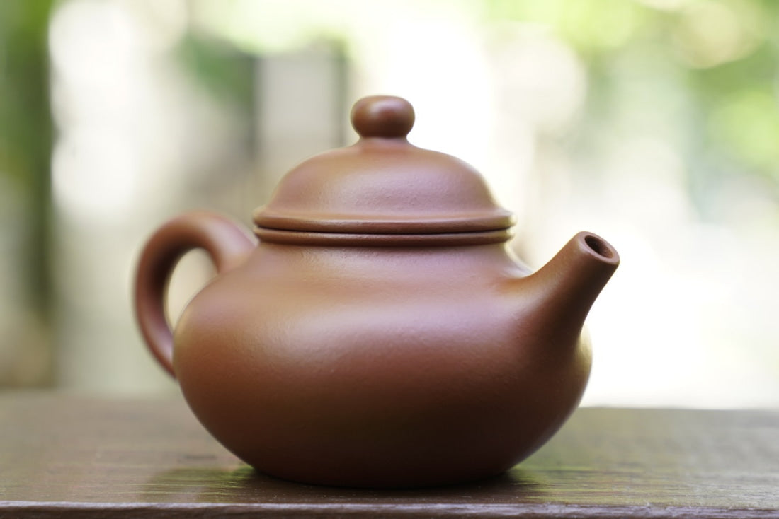 Artisan Yixing Zisha Purple Clay Teapot Zhu Ni Rong Tian