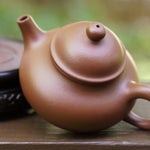 Artisan Yixing Zisha Purple Clay Teapot Zhu Ni Rong Tian
