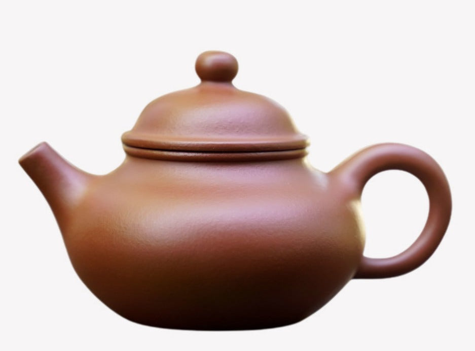 Artisan Yixing Zisha Purple Clay Teapot Zhu Ni Rong Tian