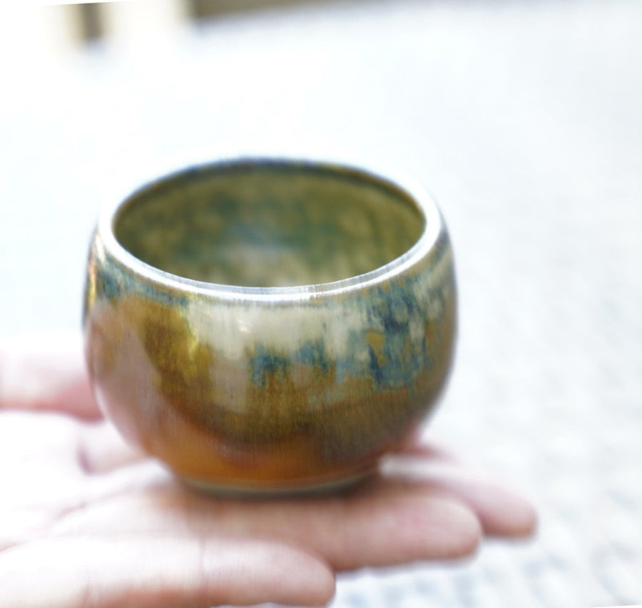 Tea Ware - Artisan Yunnan Dragon Kiln Wood - Fired Variable Glaze Yao