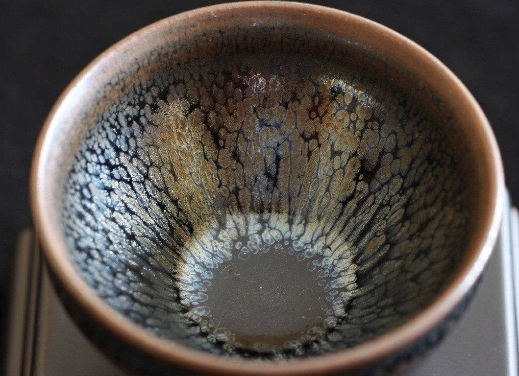 Authentic Jian Zhan Tenmoku Teacup Rabbit Fur 100ml