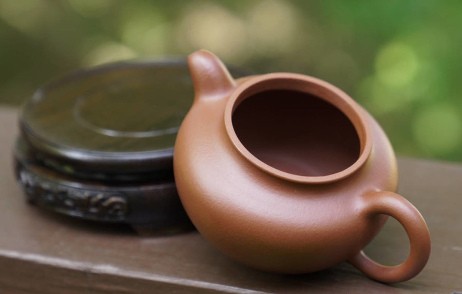 Authentic Yixing Zisha Purple Clay De Li Benefit Teapot