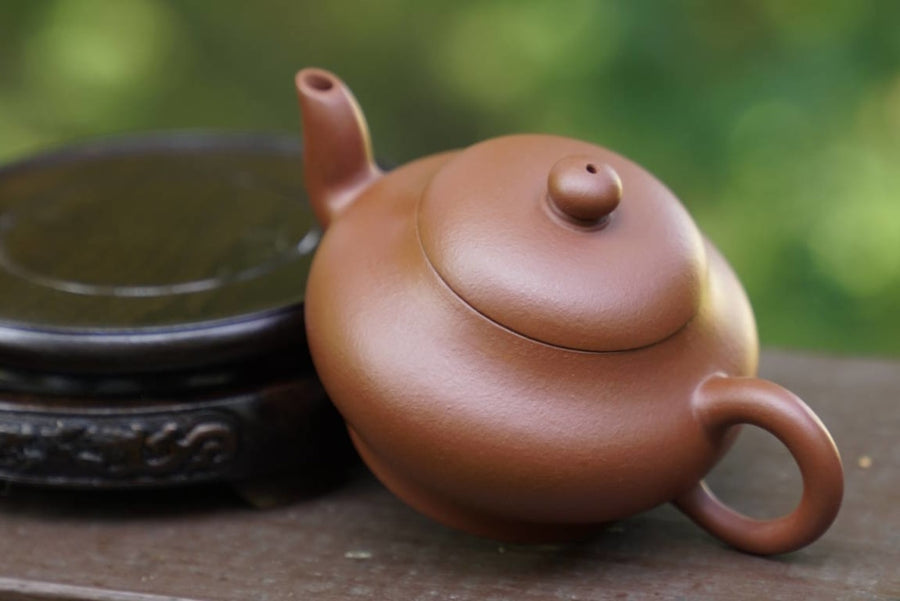 Tea Ware - Authentic Yixing Zisha Purple Clay Deli Benefit Teapot -