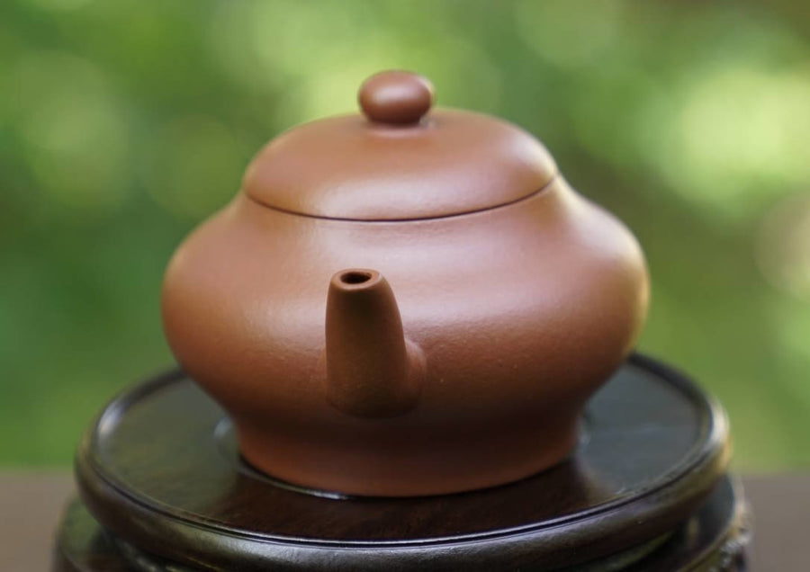 Authentic Yixing Zisha Purple Clay De Li Benefit Teapot