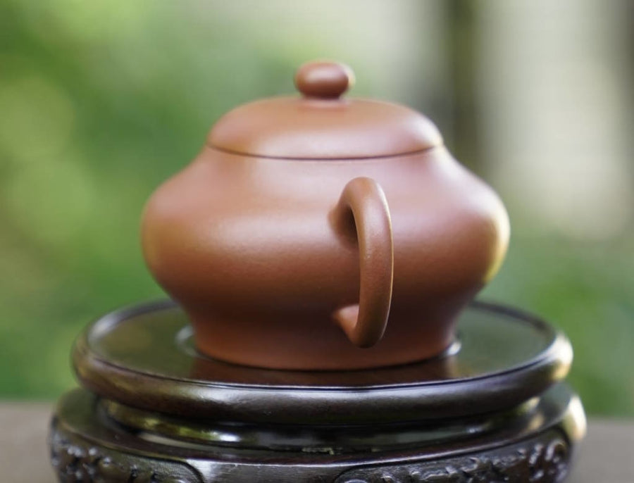 Authentic Yixing Zisha Purple Clay De Li Benefit Teapot