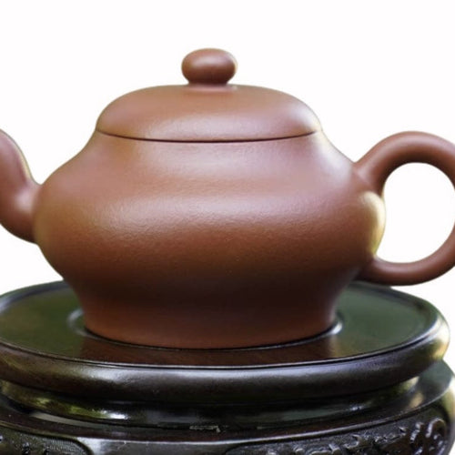 Authentic Yixing Zisha Purple Clay De Li Benefit Teapot