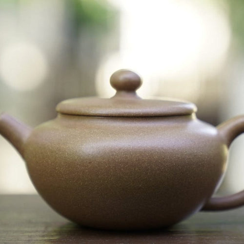 Authentic Yixing Zisha Purple Clay Lian Peng Lotus Pod Teapot