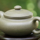Authentic Yixing Zisha Purple Clay Teapot Gray Duan Ni Fang Gu
