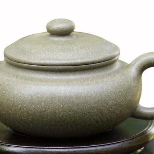 Authentic Yixing Zisha Purple Clay Teapot Gray Duan Ni Fang Gu