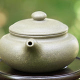Authentic Yixing Zisha Purple Clay Teapot Gray Duan Ni Fang Gu