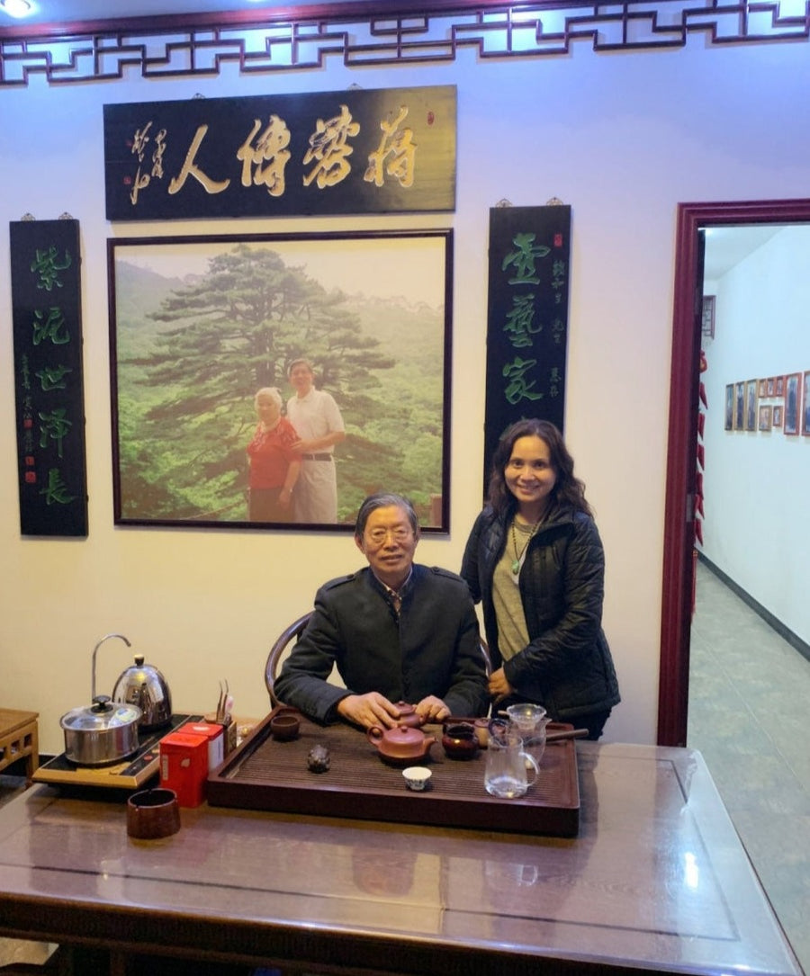 Tea Ware - Award-winning Yixing Zisha Purple Clay Fragrant Orchid