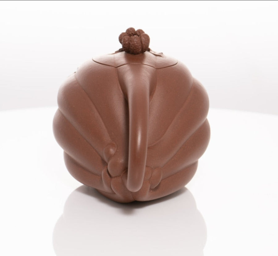 Tea Ware - Award-winning Yixing Zisha Purple Clay Teapot Buddha’s Hand