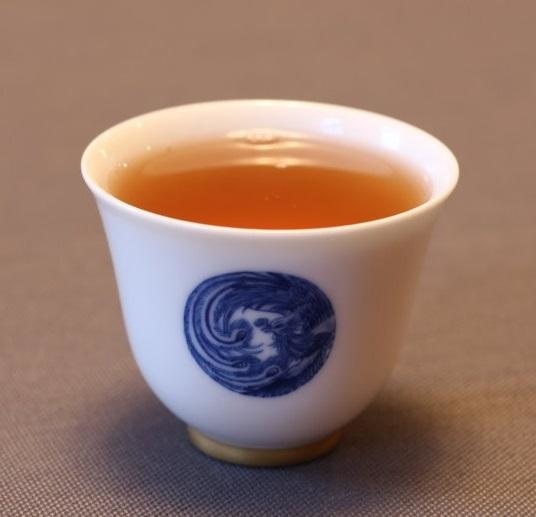 Tea Ware - Blue and White Porcelain Tea Cup Antique Porcelain Dragon