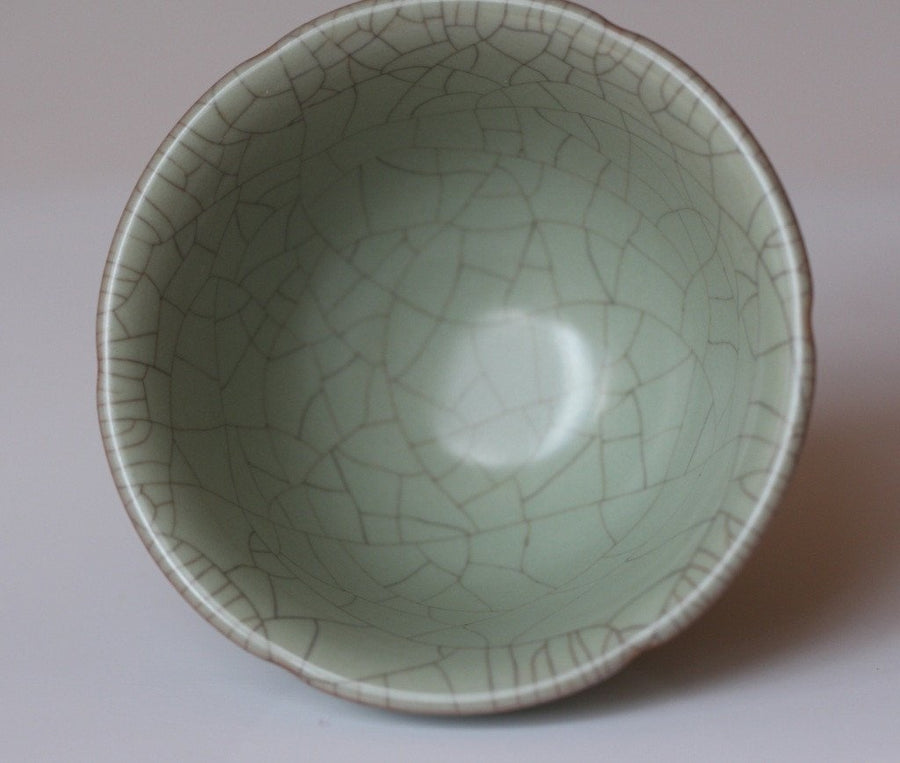 Tea Ware - Celadon Gongfu Cup Crackle Glaze 75ml MeiMei Fine Teas