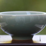 Celadon Tea Cup Geyao Kiln Longquan Qing Ci Heart Shape