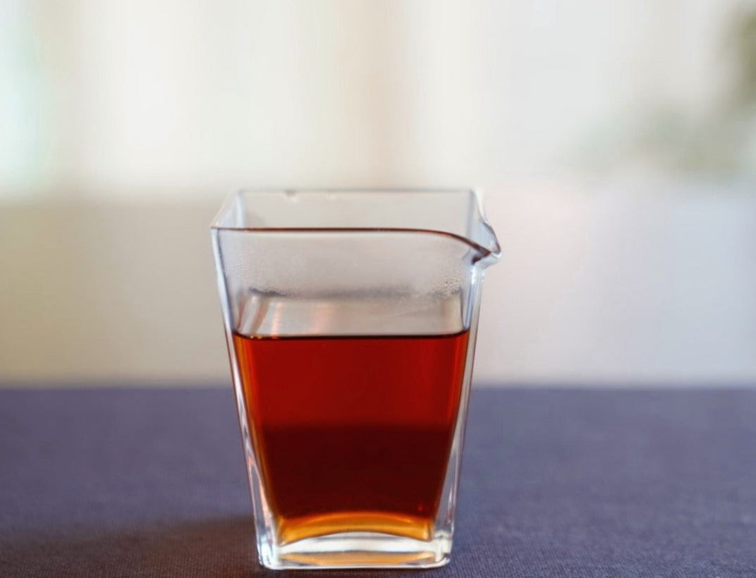 Clear Glass Gongfu Tea Ceremony Fair Cup Pitcher