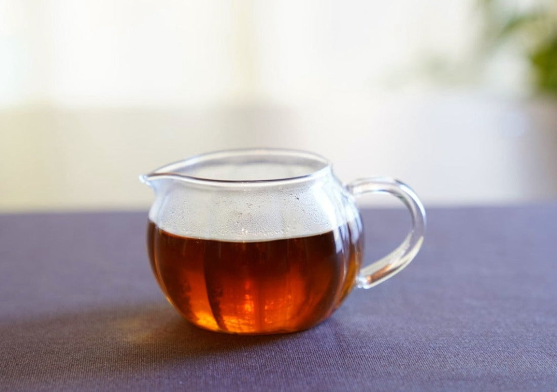 Clear Glass Gongfu Tea Ceremony Fair Cup Pitcher