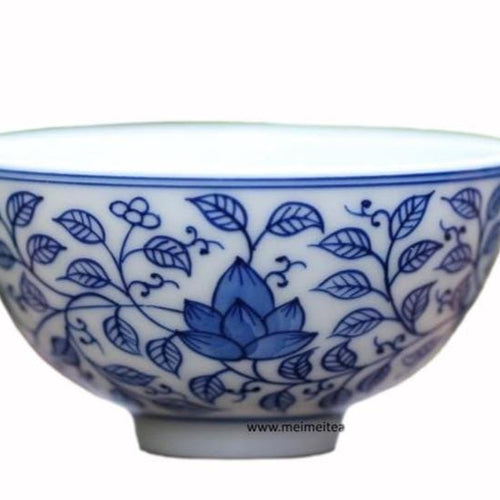 Artisan Jingdezhen Blue and White Porcelain Teacup