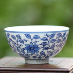 Artisan Jingdezhen Blue and White Porcelain Teacup