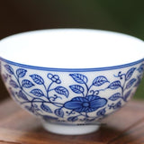 Artisan Jingdezhen Blue and White Porcelain Teacup
