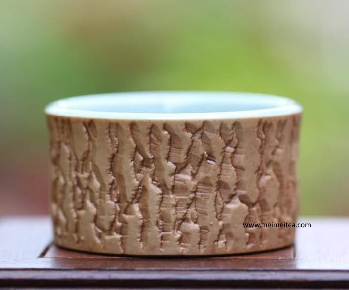 Contemporary Celadon Tea Cup Longquan Qing Ci