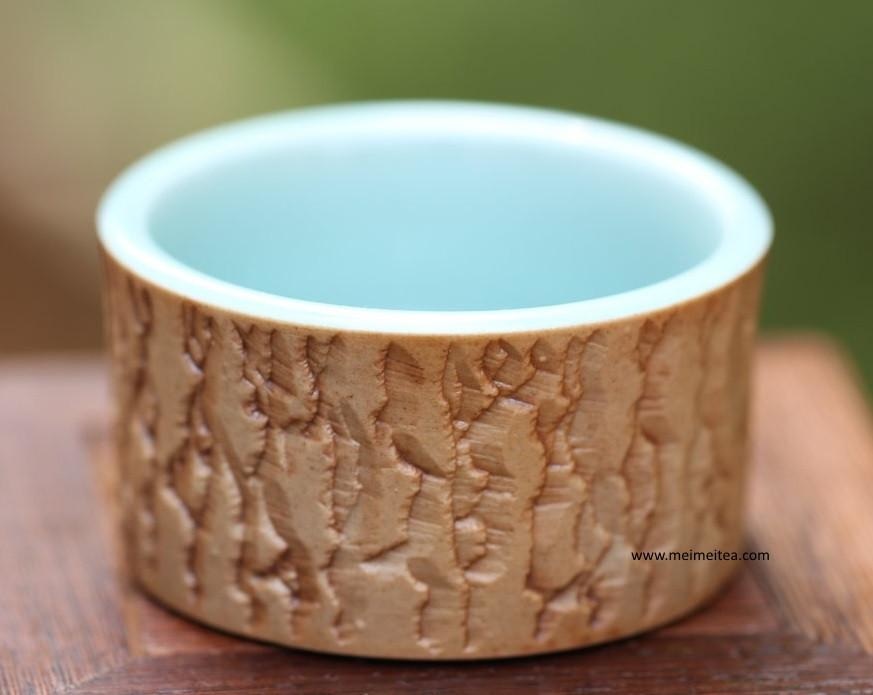 Contemporary Celadon Tea Cup Longquan Qing Ci