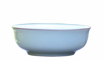 Tea Ware - Contemporary Porcelain Gongfu Cup Single Color Glaze