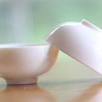 Cream White Porcelain Gongfu Tea Tasting Cup 60ml