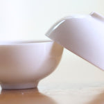 Cream White Porcelain Gongfu Tea Tasting Cup 60ml