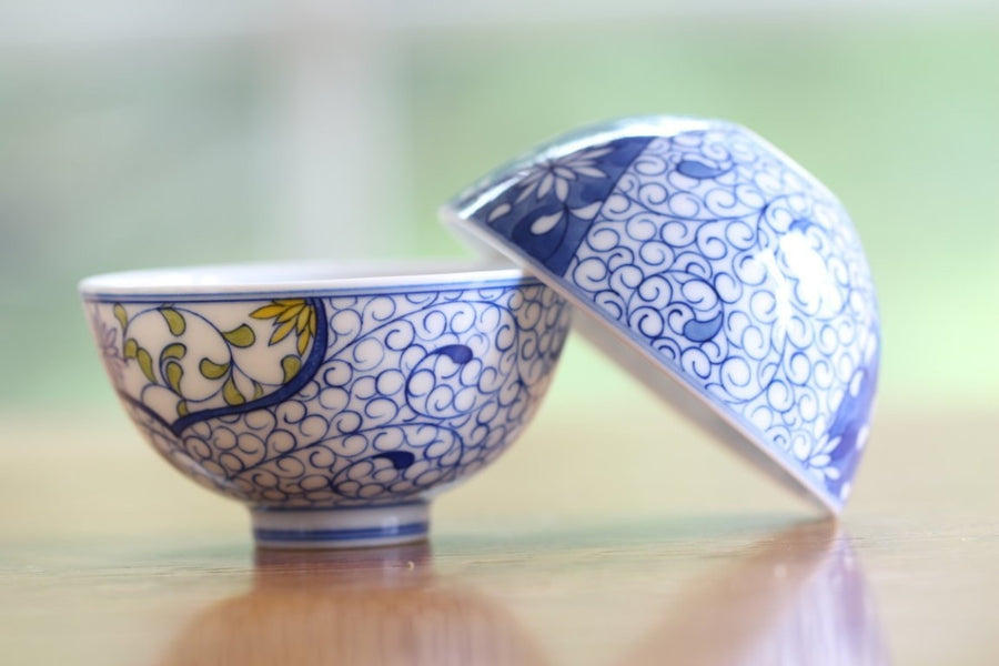 Jingdezhen Porcelain Artisan Tea Cup Handcrafted