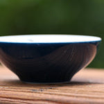 Jingdezhen Porcelain Teacup Deep Blue Glaze