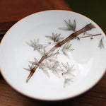 Jingdezhen Porcelain Teacup Deep Blue Glaze