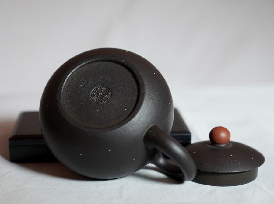 Tea Ware - Genuine Yixing Zisha Clay Teapot Hei Ni Xi Shi - MeiMei