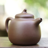 Genuine Yixing Zisha Purple Clay Teapot Eggplant Stem Qie Duan