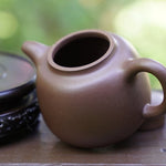 Genuine Yixing Zisha Purple Clay Teapot Eggplant Stem Qie Duan