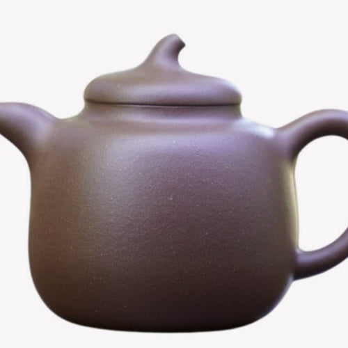 Genuine Yixing Zisha Purple Clay Teapot Eggplant Stem Qie Duan